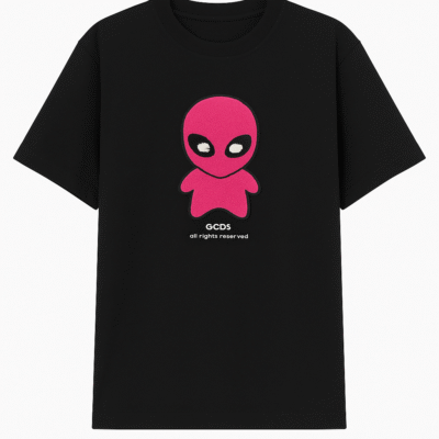 Camiseta GCDS Alien Negra