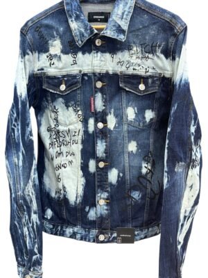Chaqueta Jean Dsquared Trash - Azul