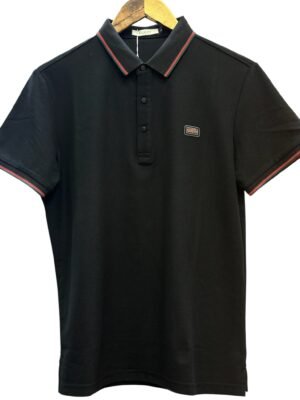 Tipo Polo Gucci Piquet Clasica - Negro