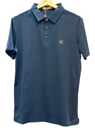 Tipo Polo Hermes Clasica  - Azul