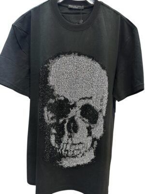 Camiseta Philip Plein Piedras Clasica - Negro