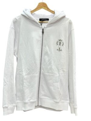 Chaqueta Chrome Hearts Piedras - Blanco