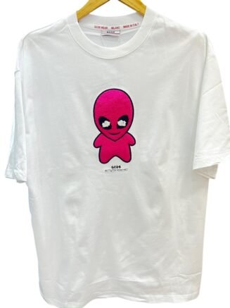 Camiseta GCDS marciano  - Blanco