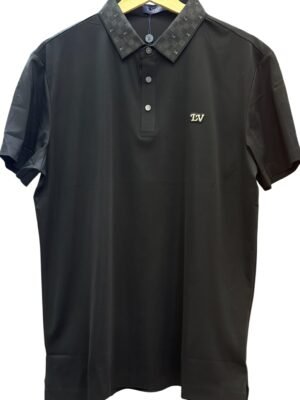 Tipo Polo Louis Vuitton Diseño - Negro