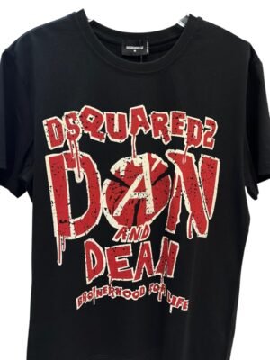 Camiseta Dsquared dan and dean - Negra