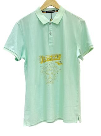 Tipo Polo Versace Piquet Verde - Verde