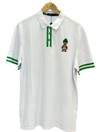 Tipo Polo Louis Vuitton Piquet Duk - Blanco